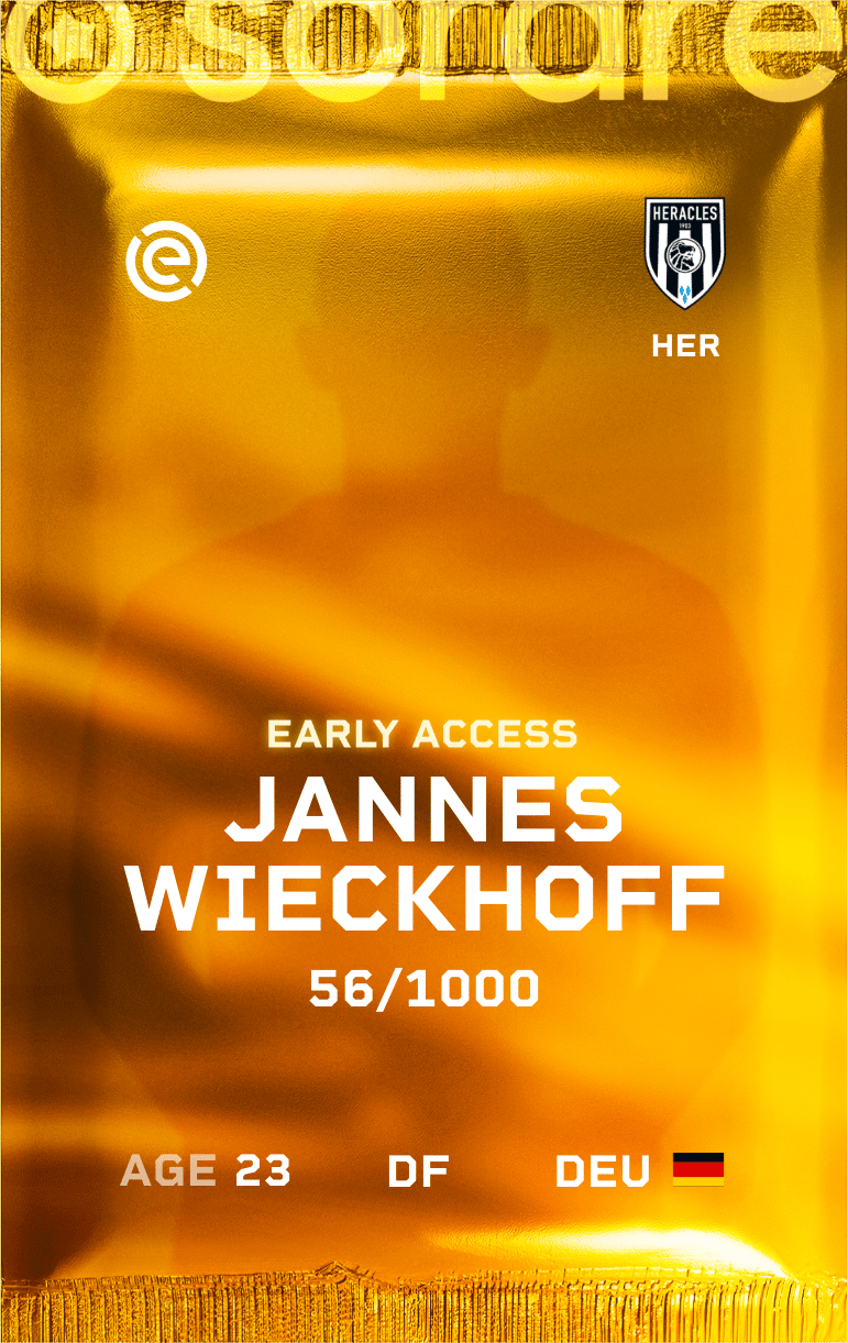 Jannes Wieckhoff 2024-25 • Limited 56/1000