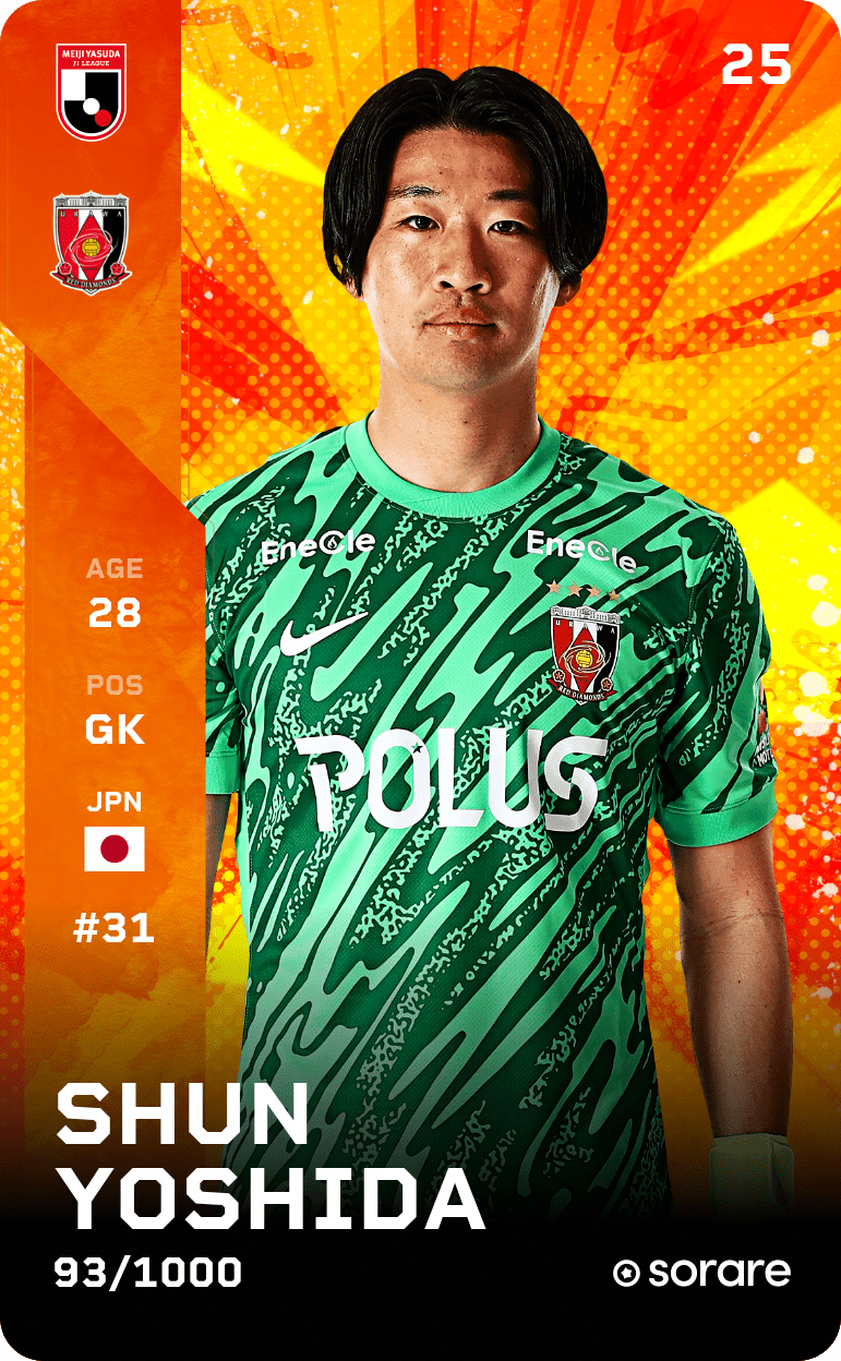 Shun Yoshida 2025-26 • Limited 93/1000