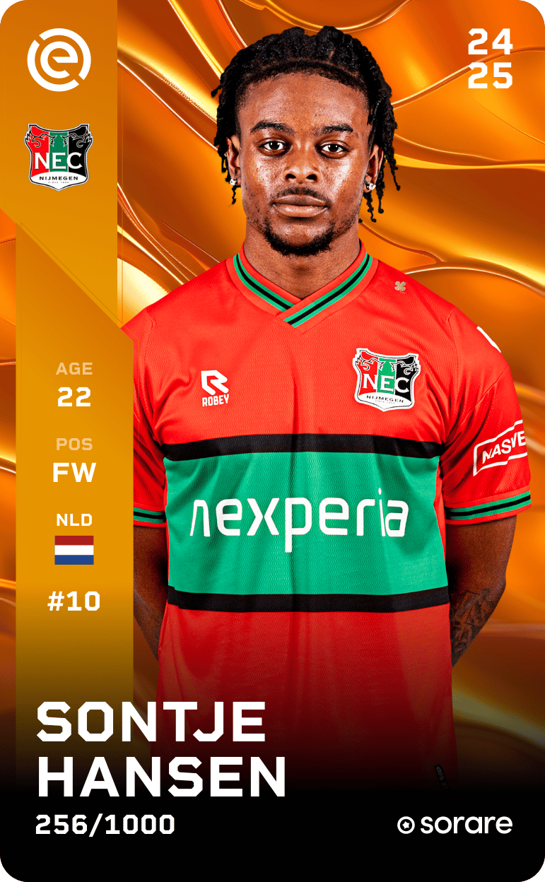 Sontje Hansen 2024-25 • Limited 256/1000