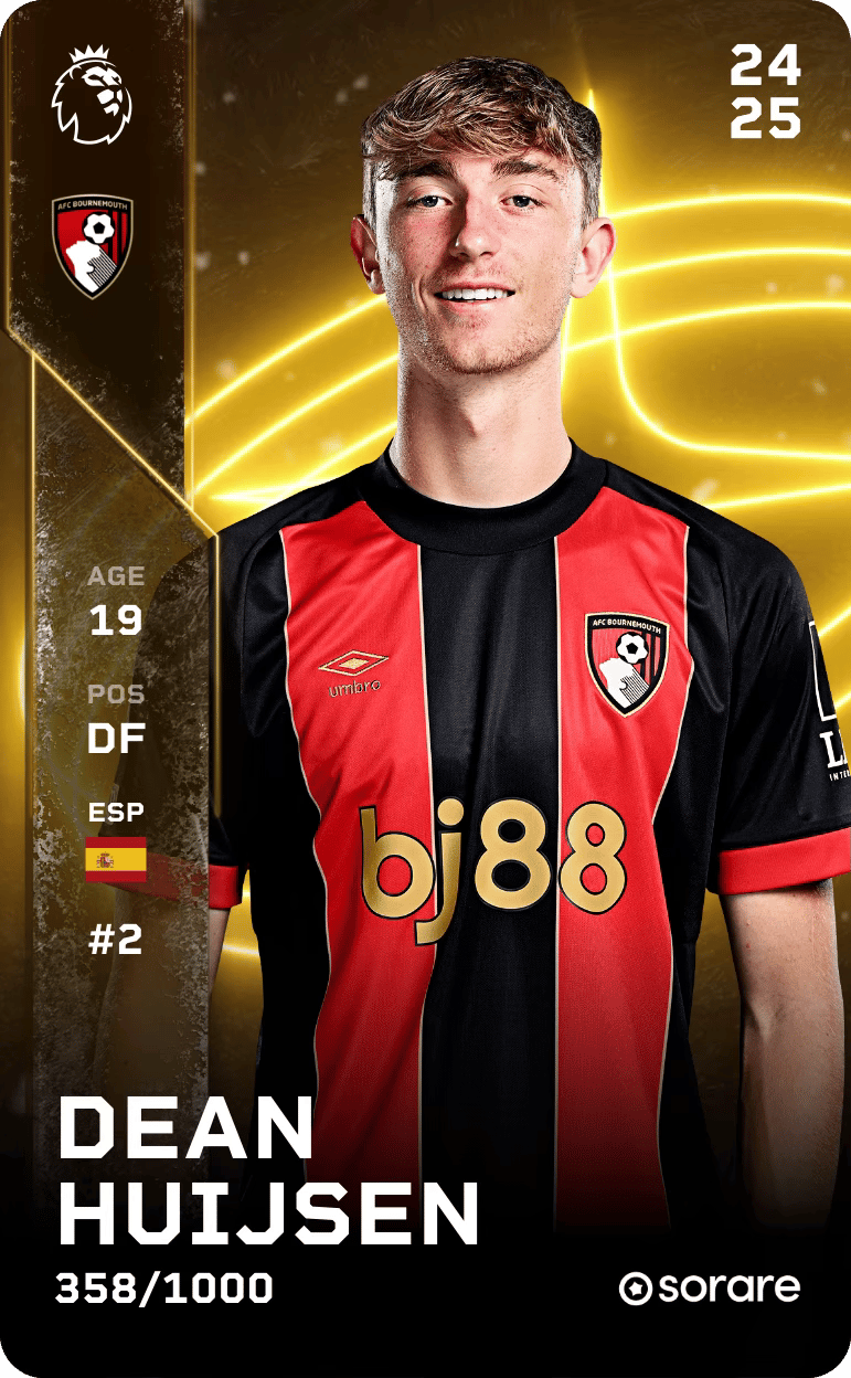 Dean Huijsen 2024-25 • Limited 358/1000