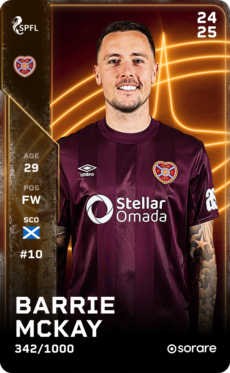 Barrie McKay 2024-25 • Limited 342/1000