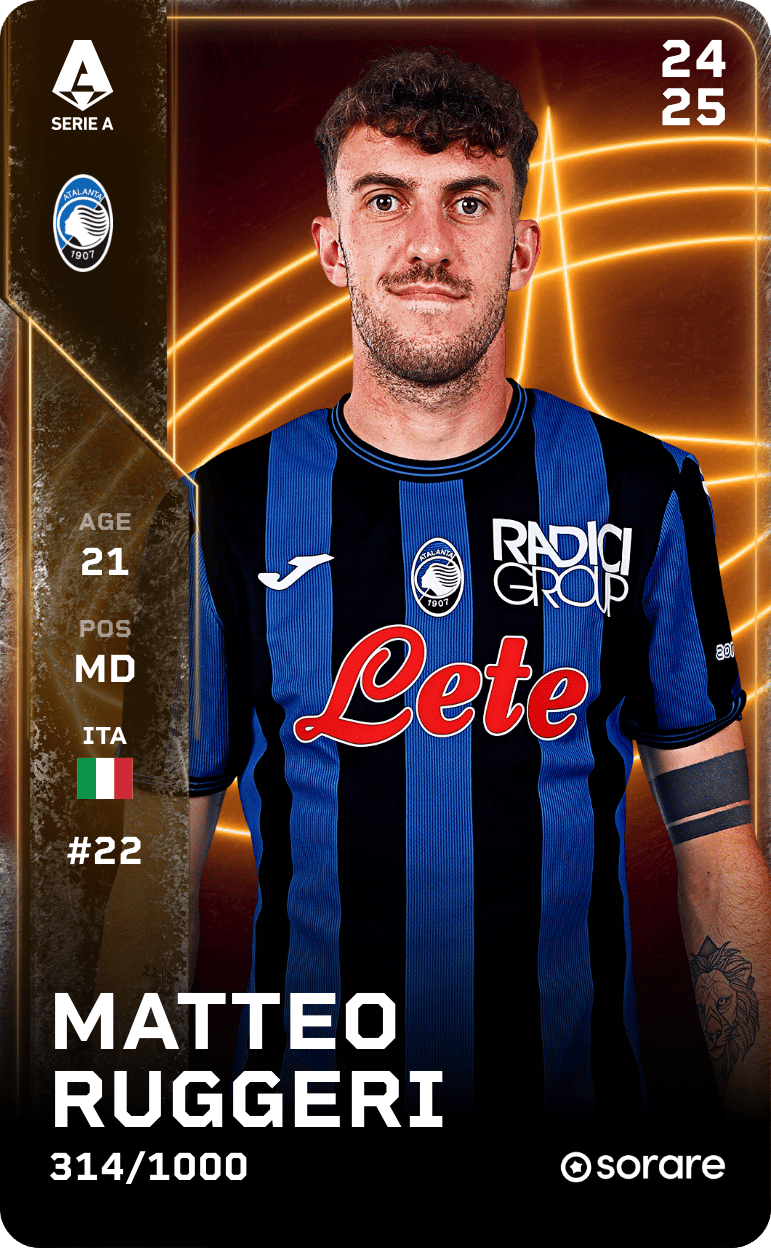 Matteo Ruggeri 2024-25 • Limited 314/1000