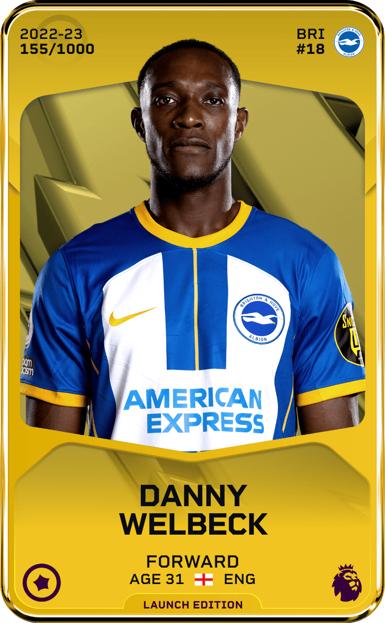 Danny Welbeck 2022-23 • Limited 155/1000
