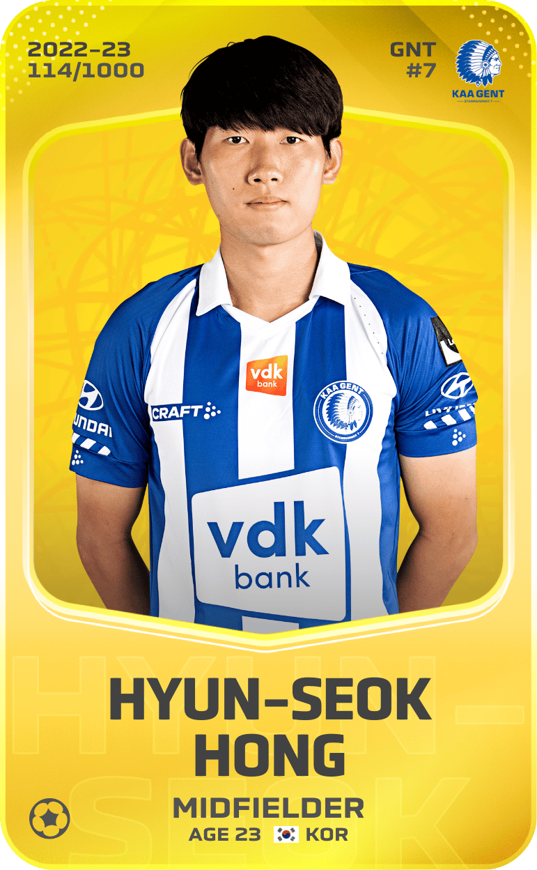 Hyun-seok Hong 2022-23 • Limited 114/1000