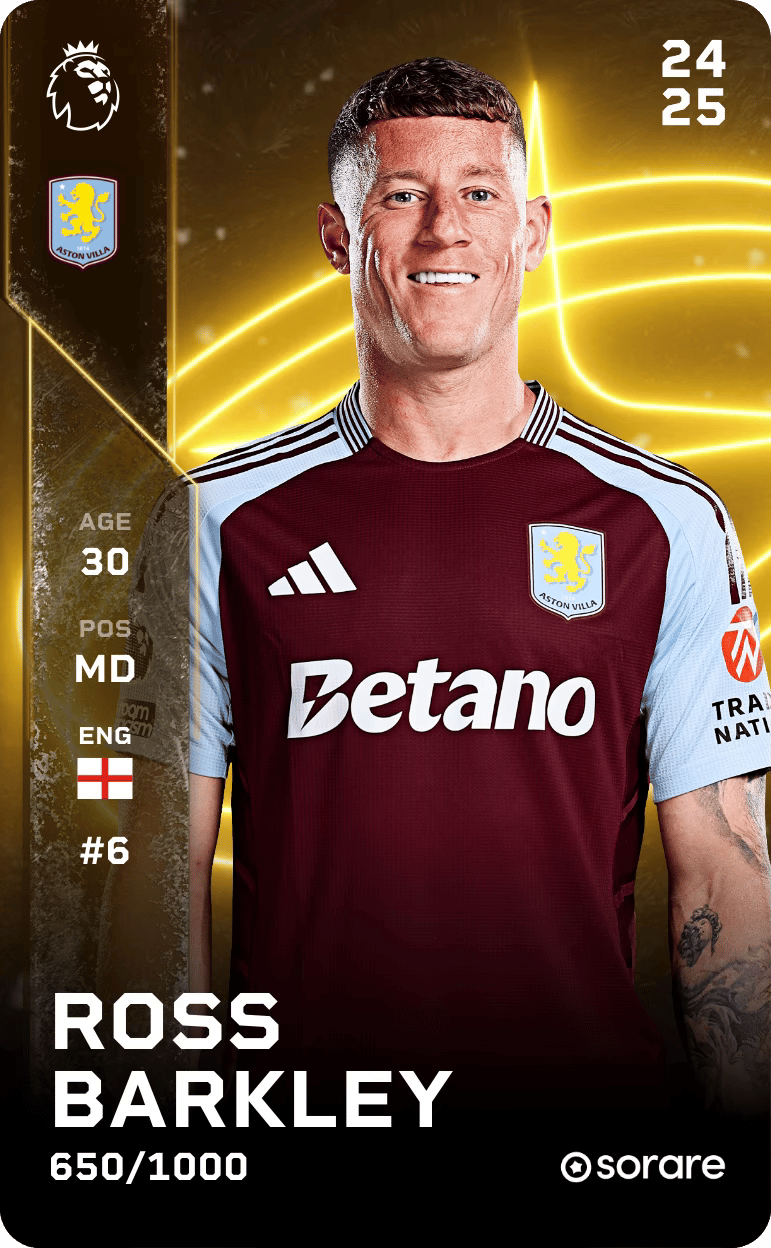 Ross Barkley 2024-25 • Limited 650/1000