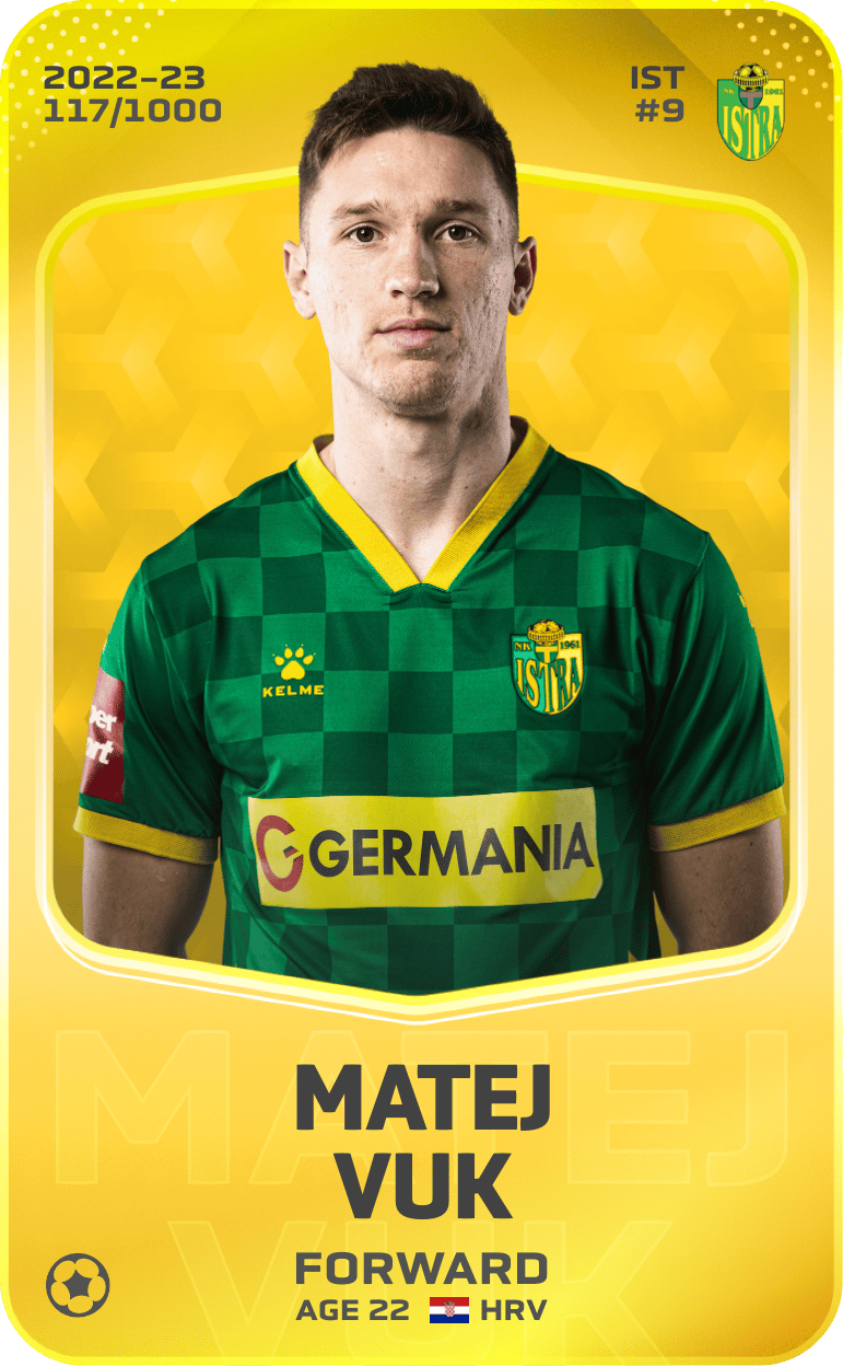Matej Vuk 2022-23 • Limited 117/1000