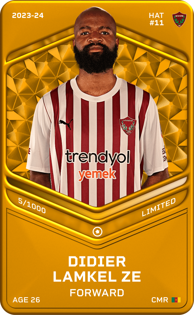 Didier Lamkel Ze 2023-24 • Limited 5/1000