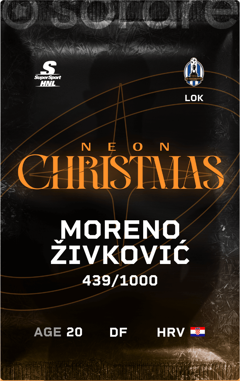 Moreno Živković 2024-25 • Limited 439/1000