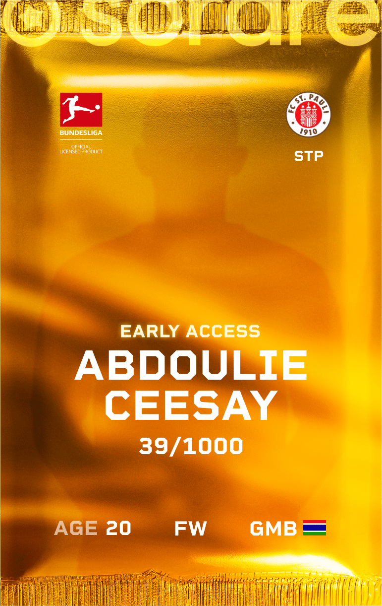 Abdoulie Ceesay 2024-25 • Limited 39/1000