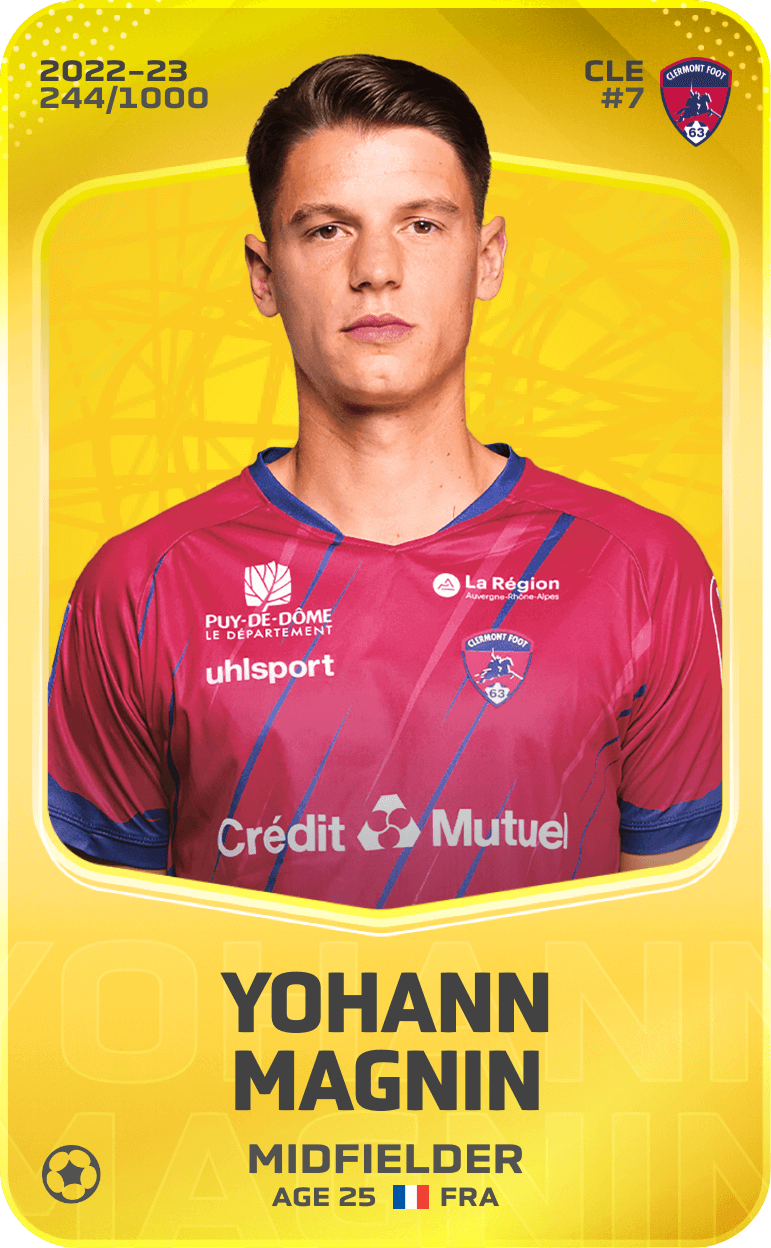 Yohann Magnin 2022-23 • Limited 244/1000