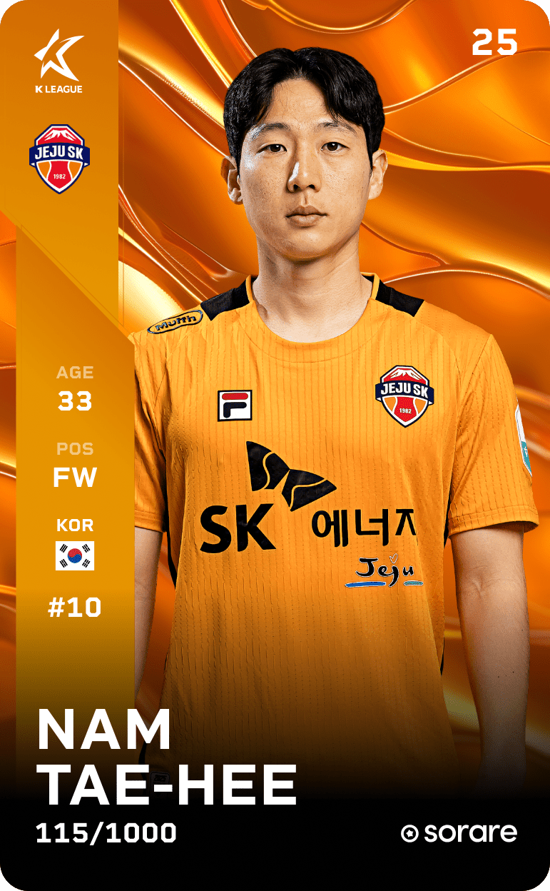 Nam Tae-Hee 2025-26 • Limited 115/1000