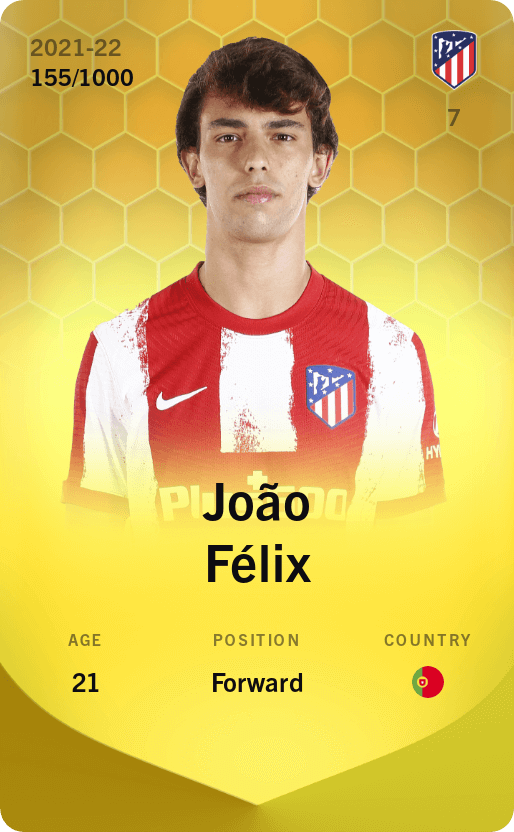 João Félix 2021-22 • Limited 155/1000