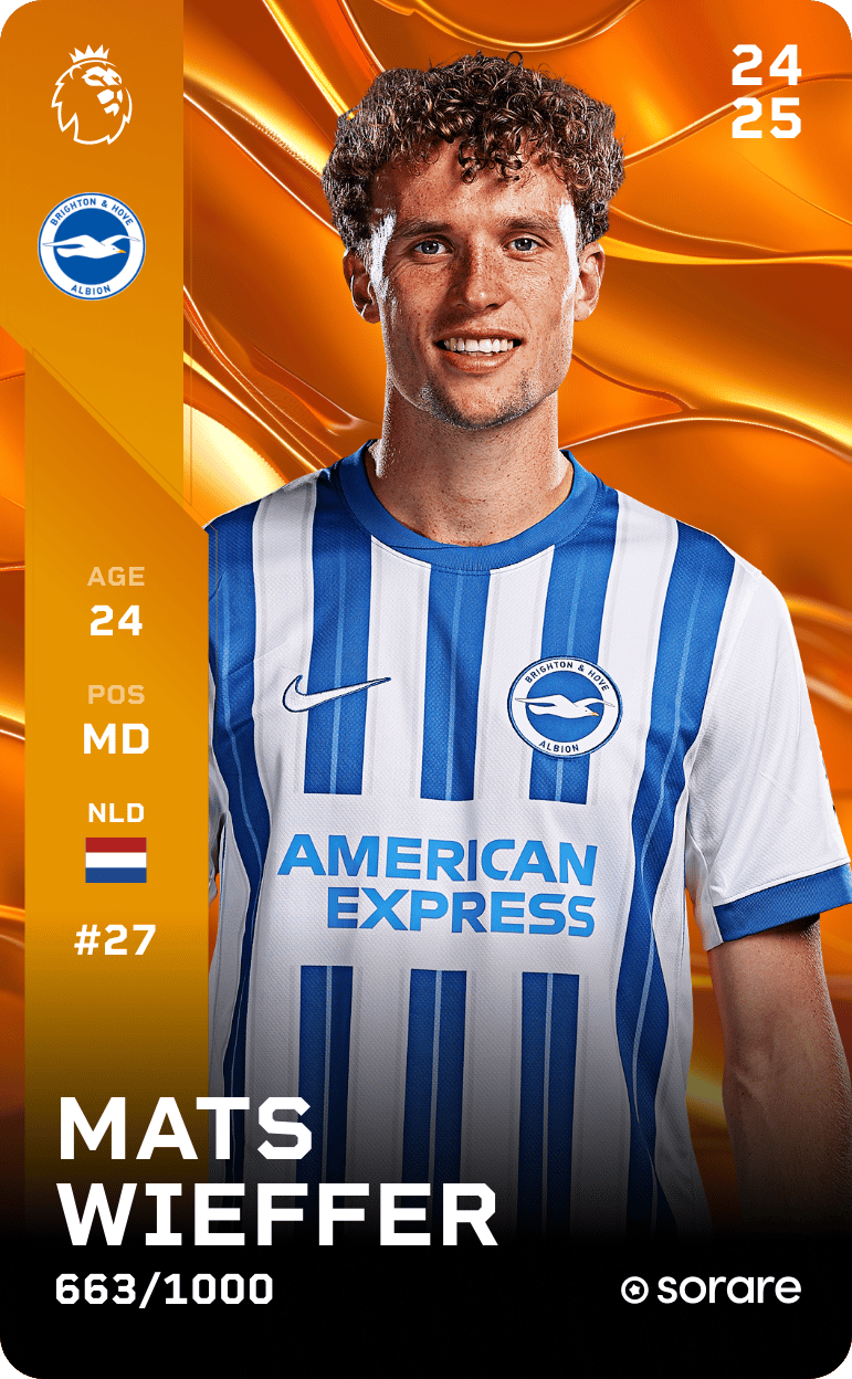 Mats Wieffer 2024-25 • Limited 663/1000
