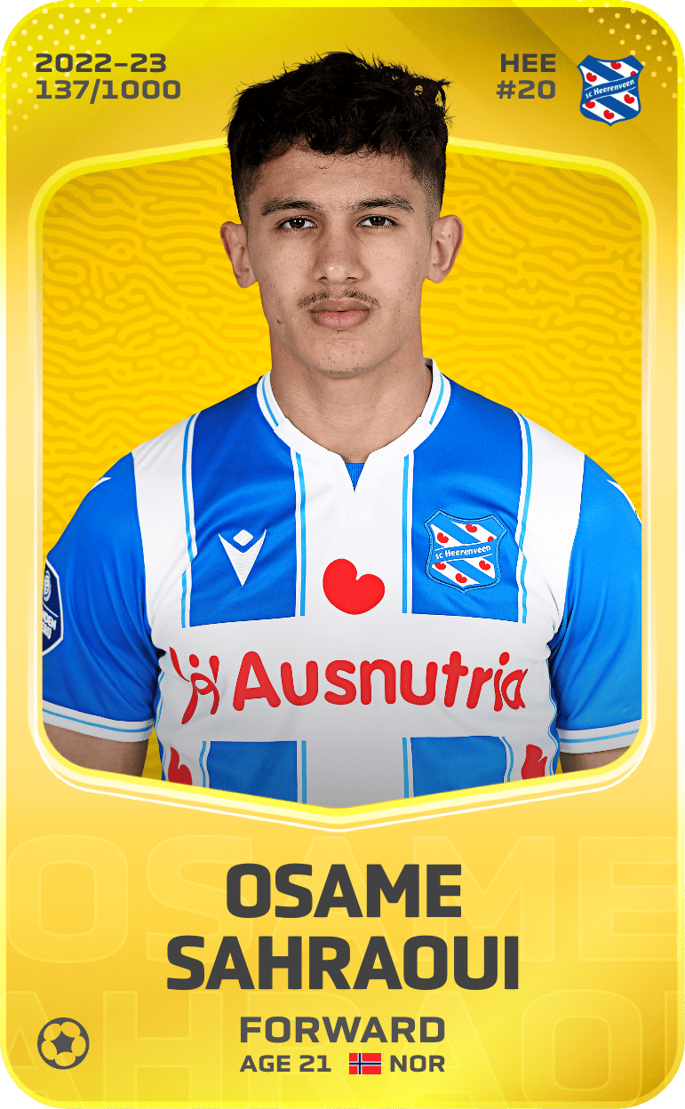 Osame Sahraoui 2022-23 • Limited 137/1000