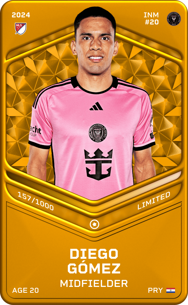 Diego Gómez 2024-25 • Limited 157/1000