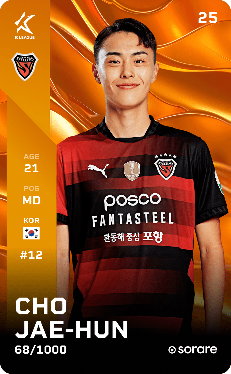 Cho Jae-Hun 2025-26 • Limited 68/1000
