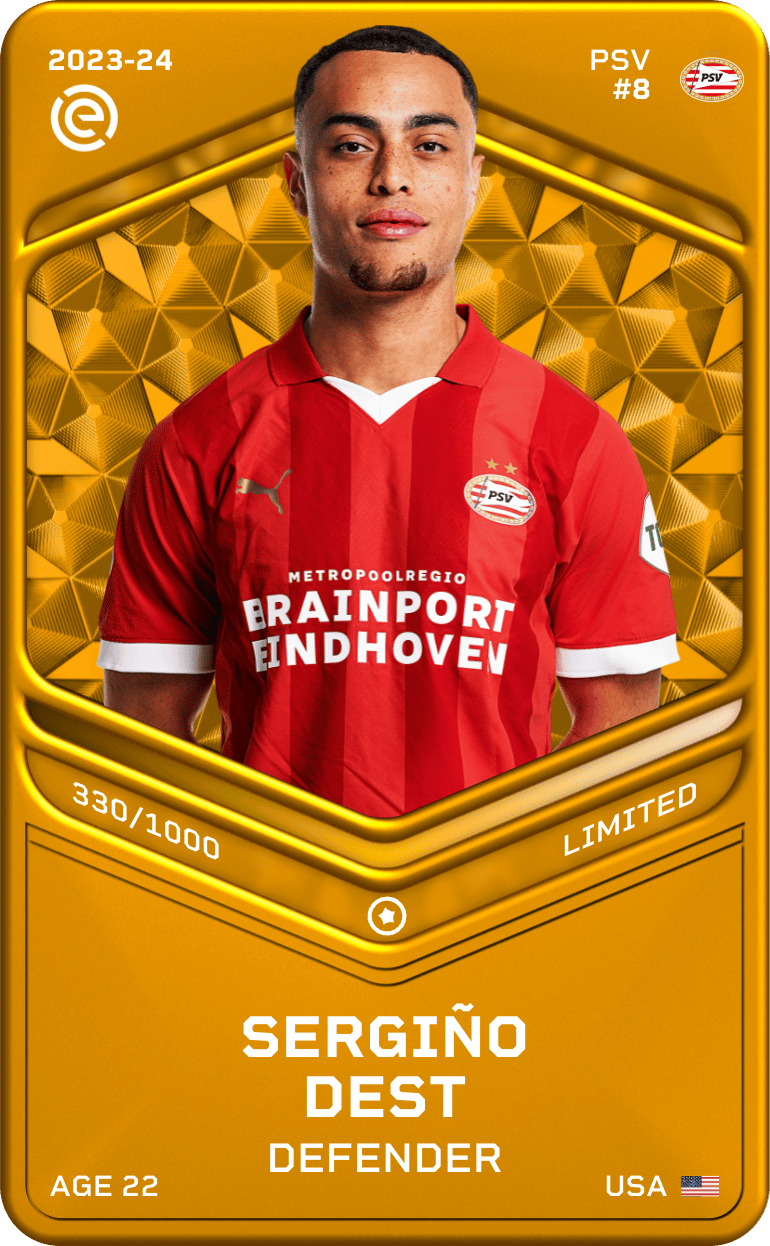 Sergiño Dest 2023-24 • Limited 330/1000