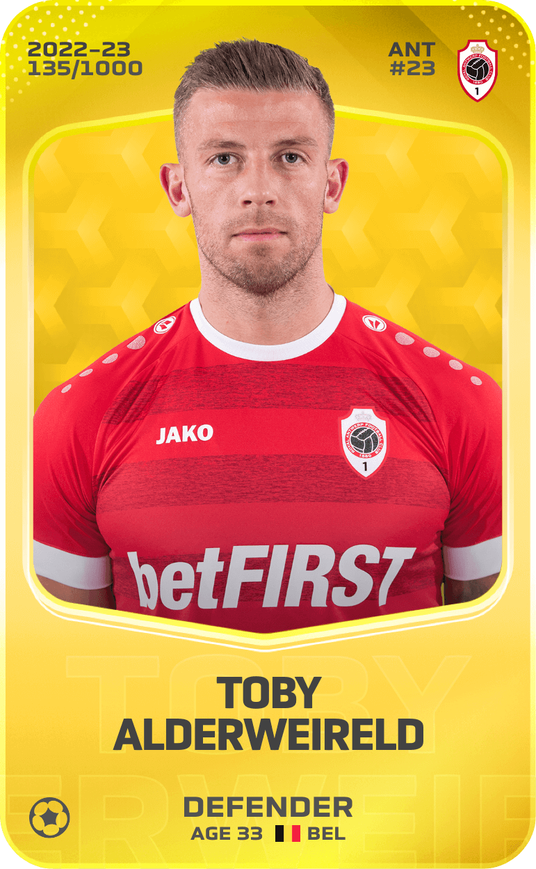 Toby Alderweireld 2022-23 • Limited 135/1000