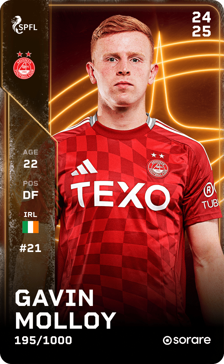 Gavin Molloy 2024-25 • Limited 195/1000