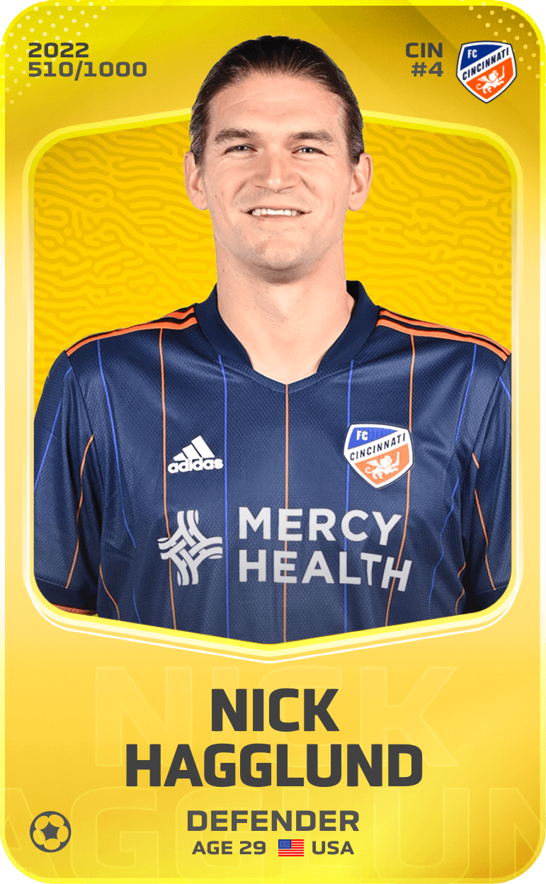 Nick Hagglund 2022-23 • Limited 510/1000