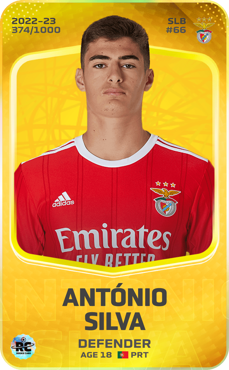 António Silva 2022-23 • Limited 374/1000