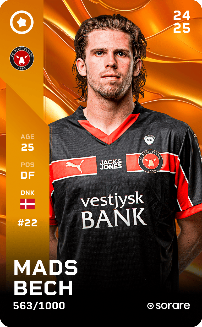 Mads Bech Sørensen 2024-25 • Limited 563/1000