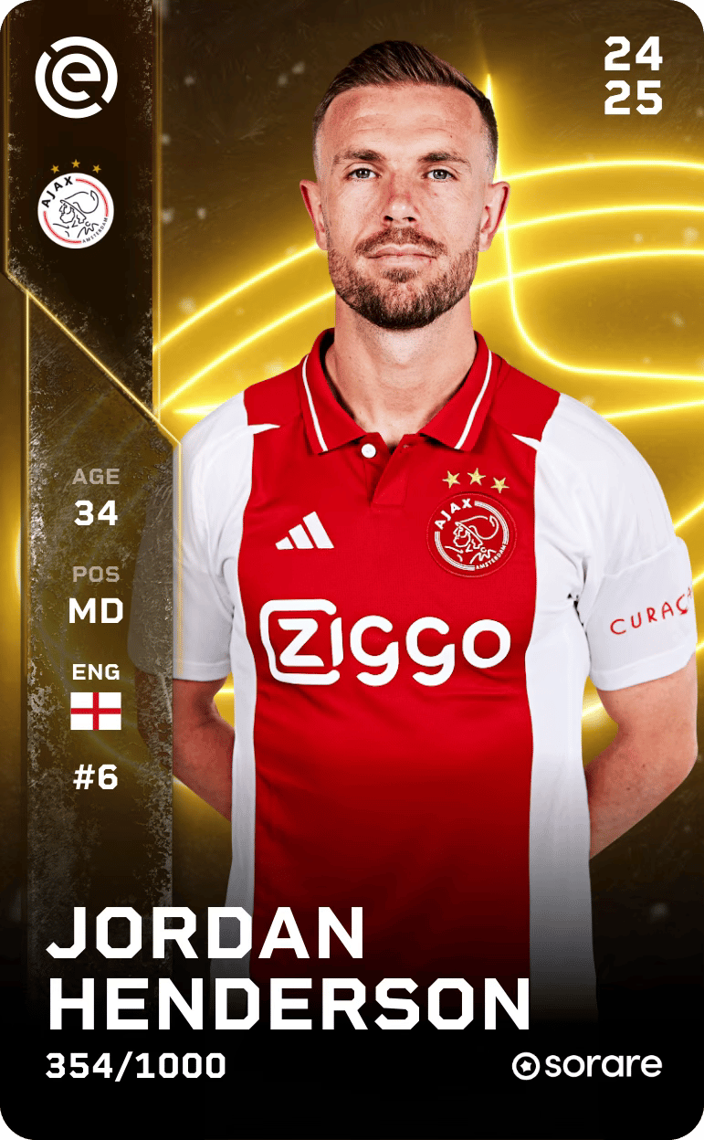 Jordan Henderson 2024-25 • Limited 354/1000