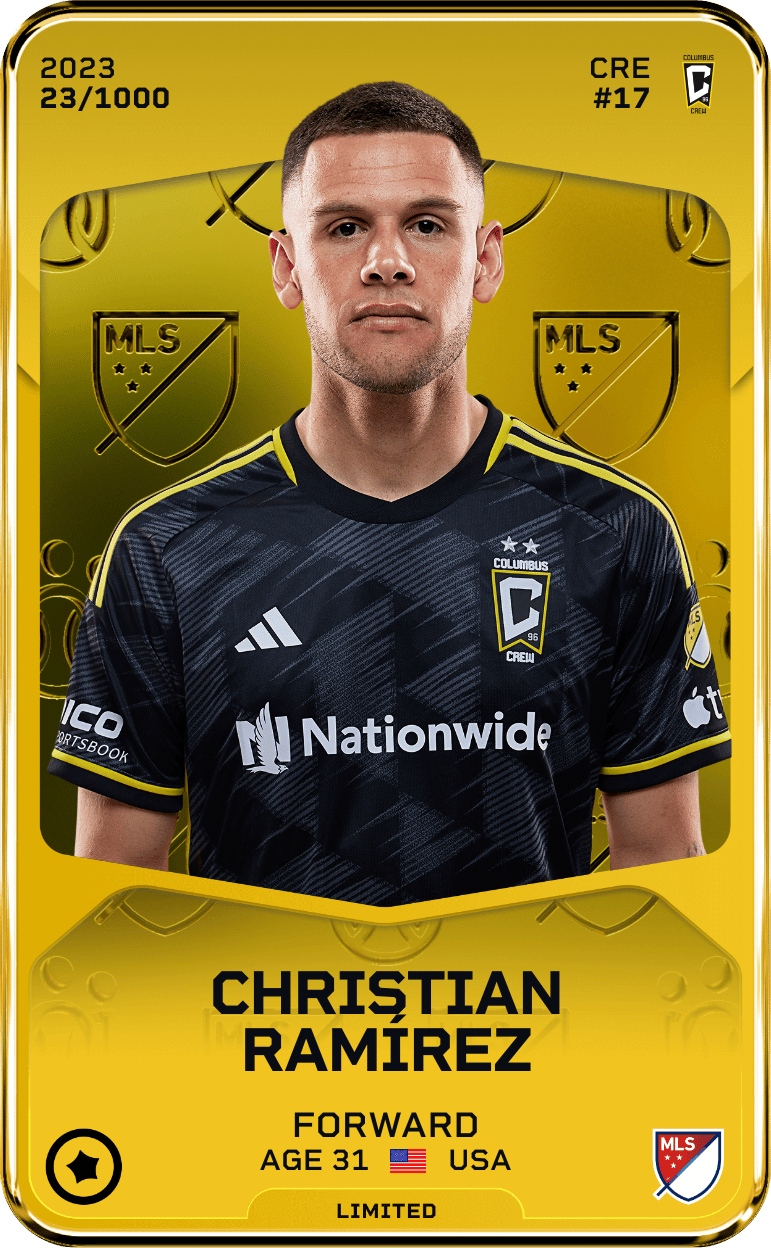 Christian Ramírez 2023-24 • Limited 23/1000