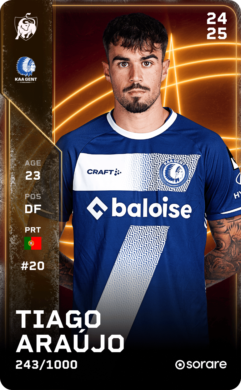 Tiago Araújo 2024-25 • Limited 243/1000