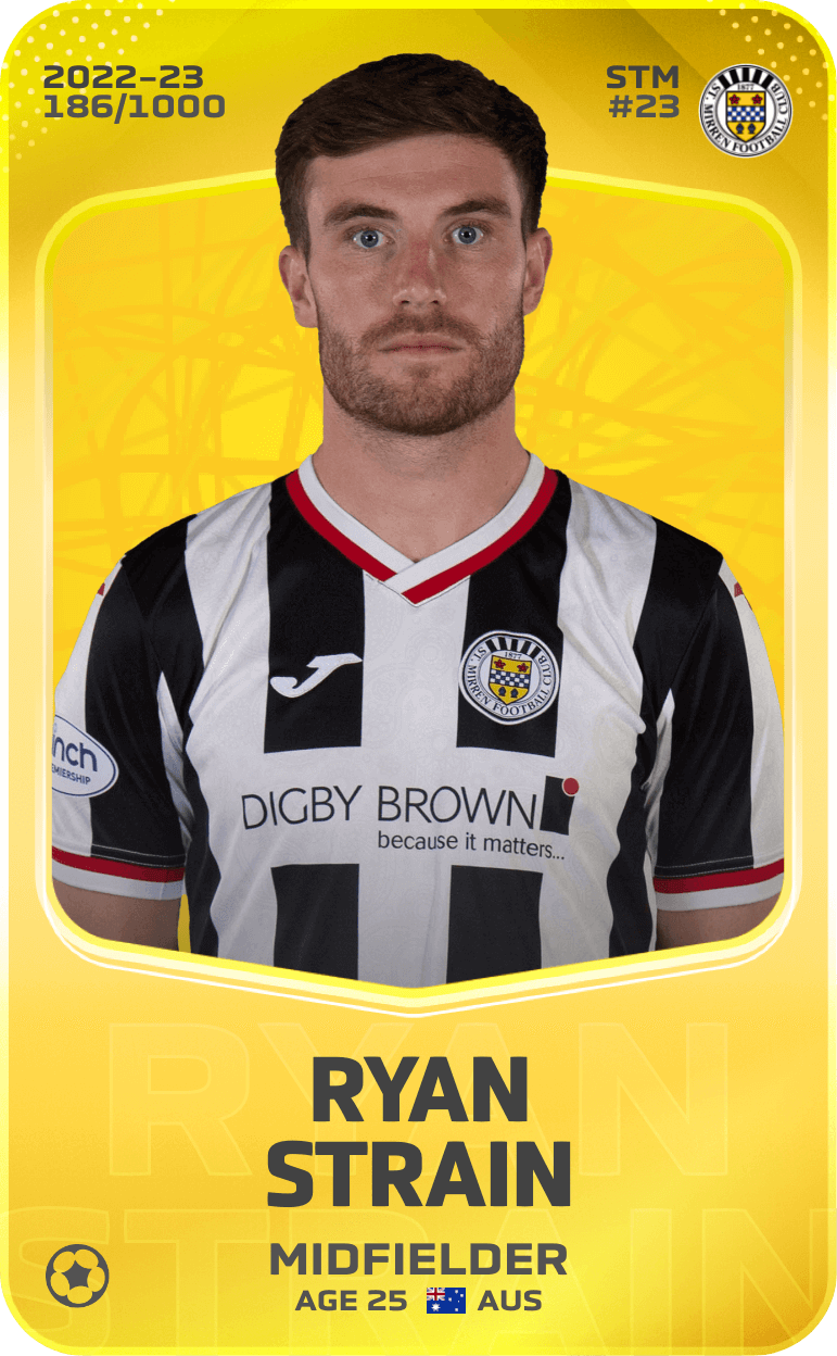 Ryan Strain 2022-23 • Limited 186/1000