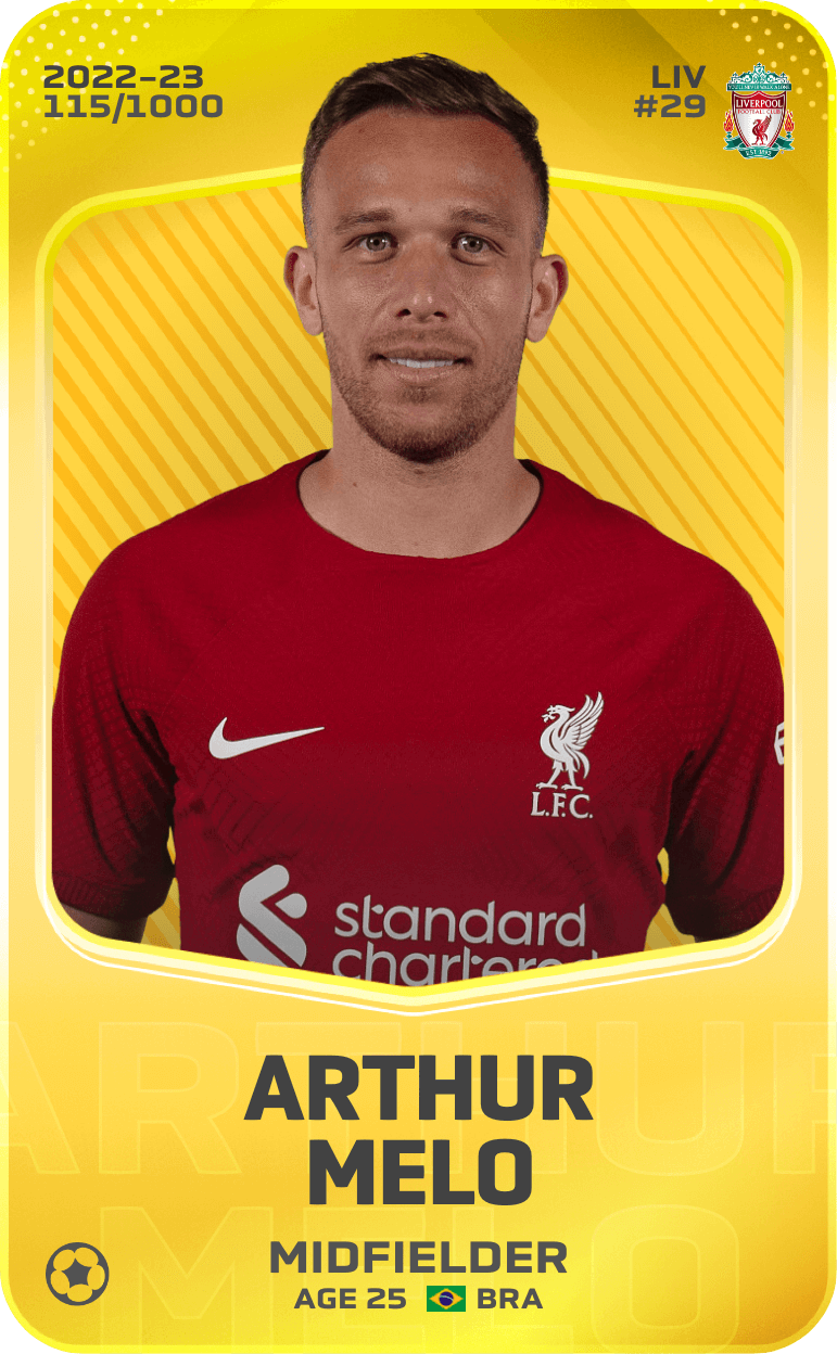 Arthur Melo 2022-23 • Limited 115/1000