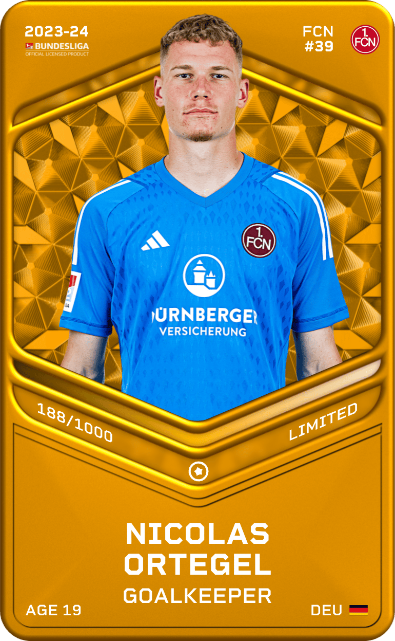 Nicolas Ortegel 2023-24 • Limited 188/1000