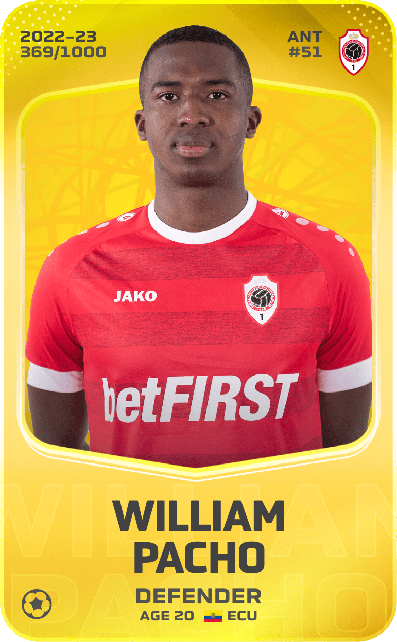 William Pacho 2022-23 • Limited 369/1000