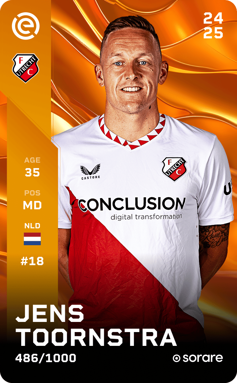 Jens Toornstra 2024-25 • Limited 486/1000