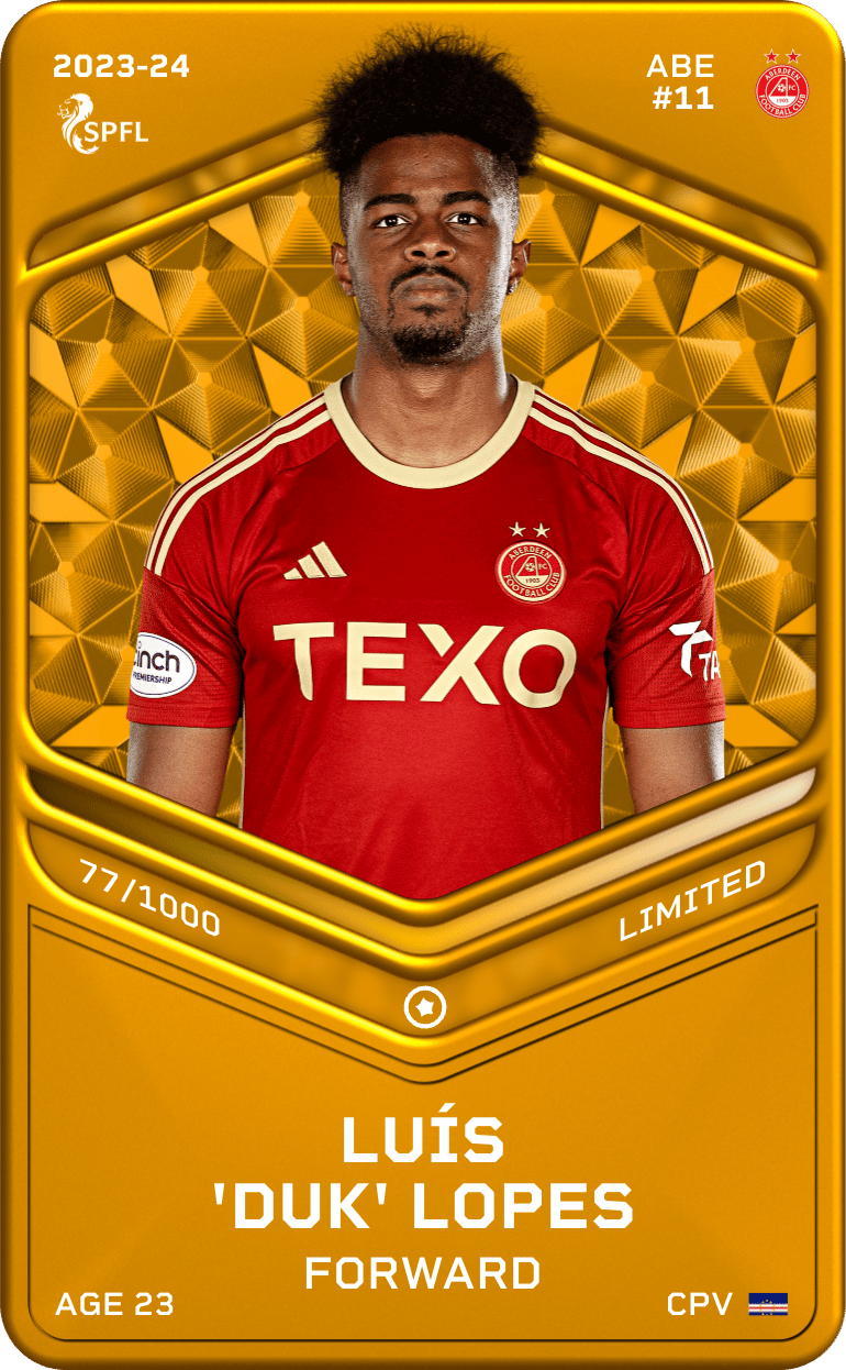 Luís 'Duk' Lopes 2023-24 • Limited 77/1000