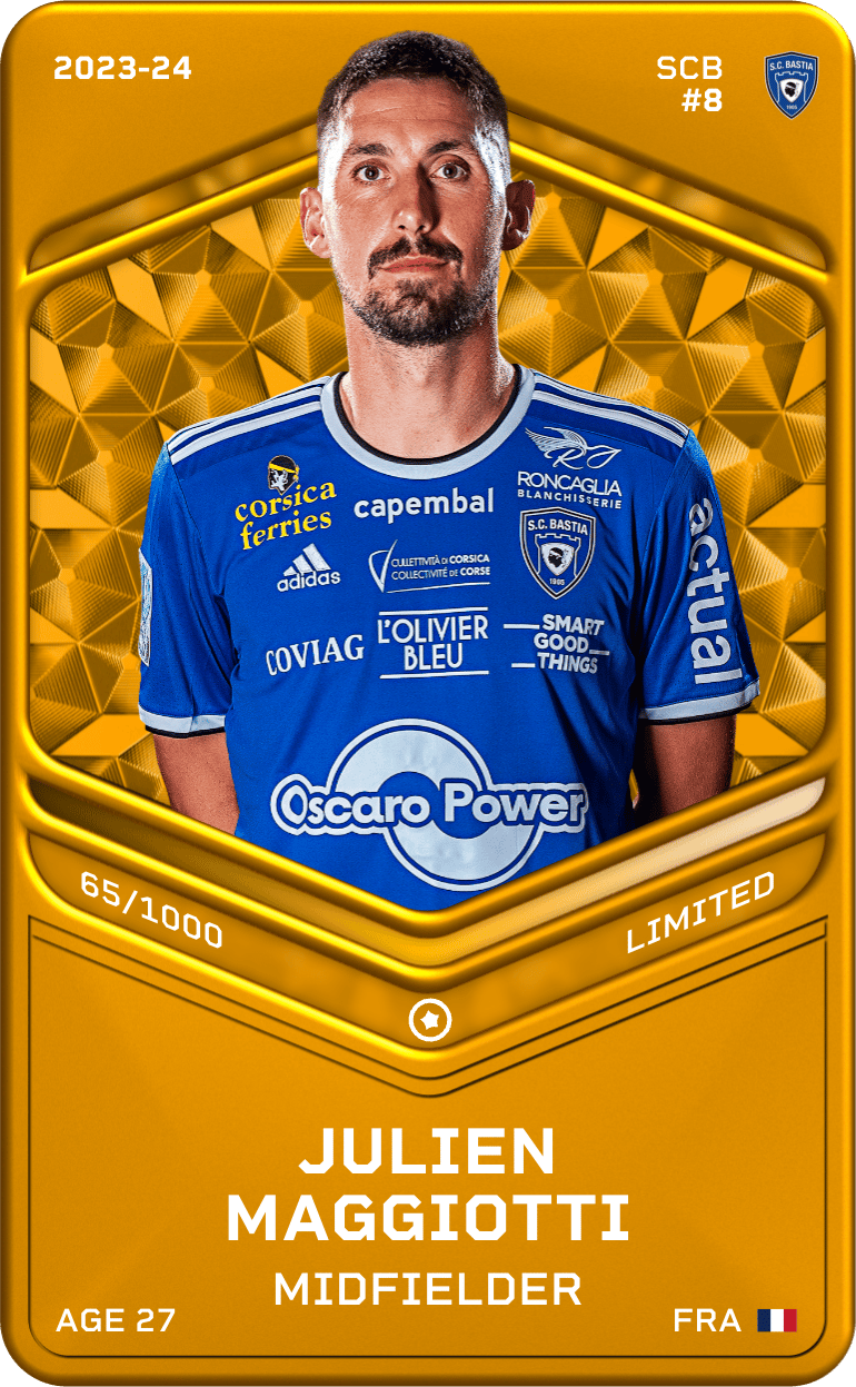 Julien Maggiotti 2023-24 • Limited 65/1000