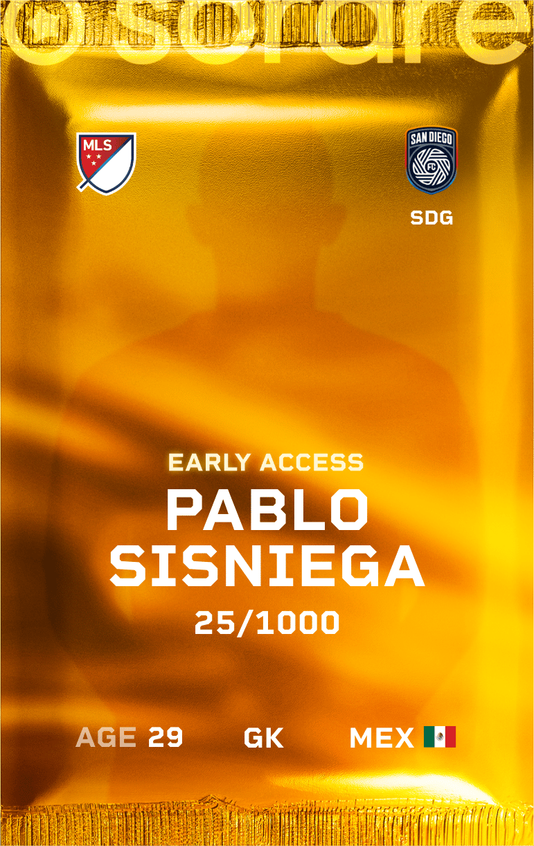 Pablo Sisniega 2025-26 • Limited 25/1000
