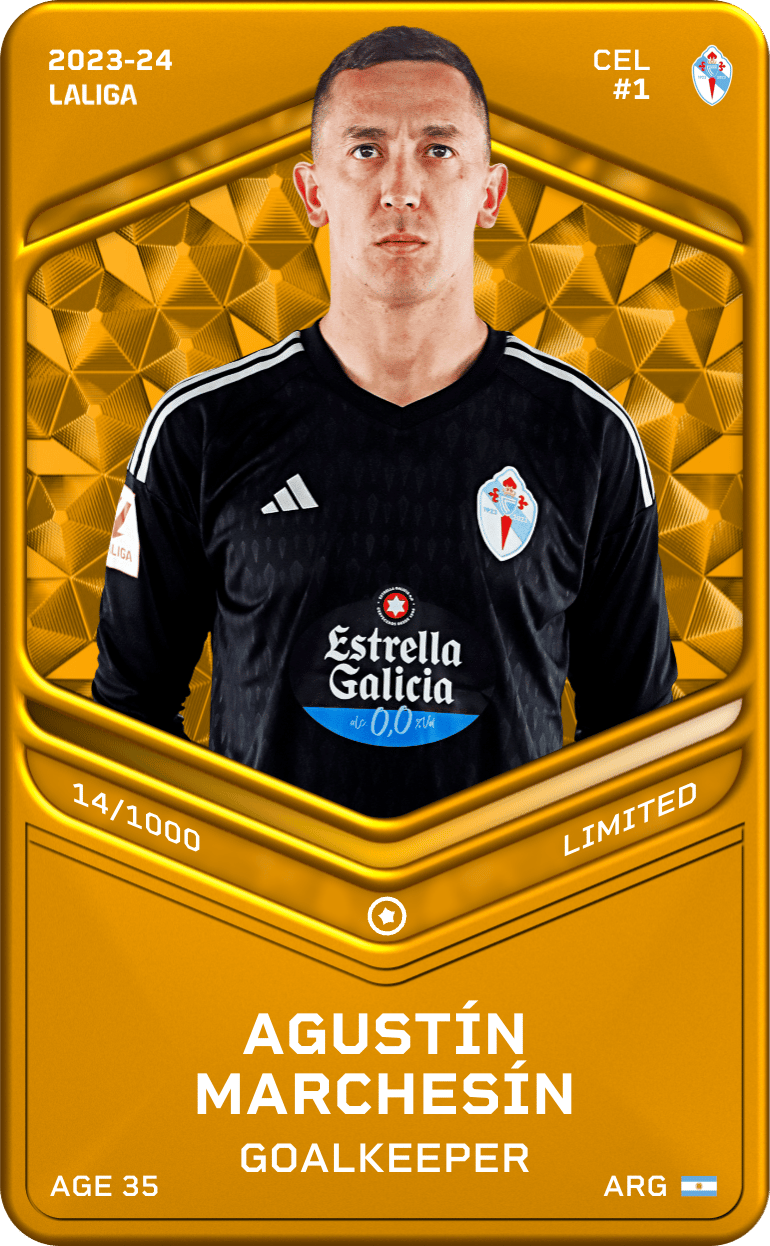 Agustín Marchesín 2023-24 • Limited 14/1000