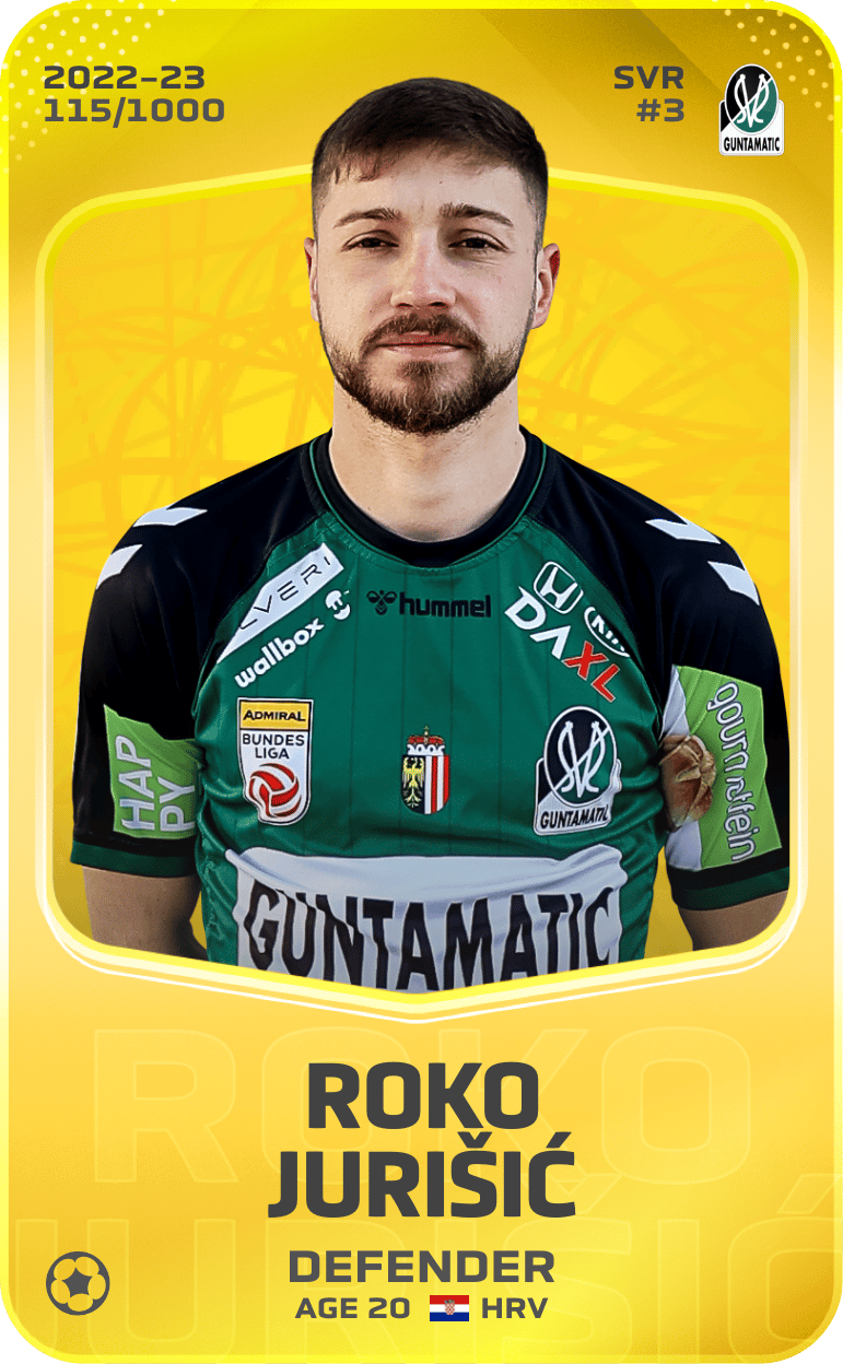 Roko Jurišić 2022-23 • Limited 115/1000