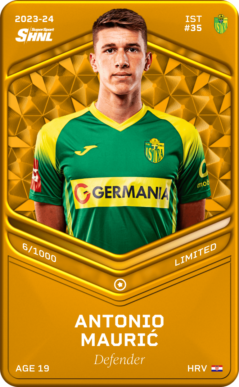 Antonio Maurić 2023-24 • Limited 6/1000
