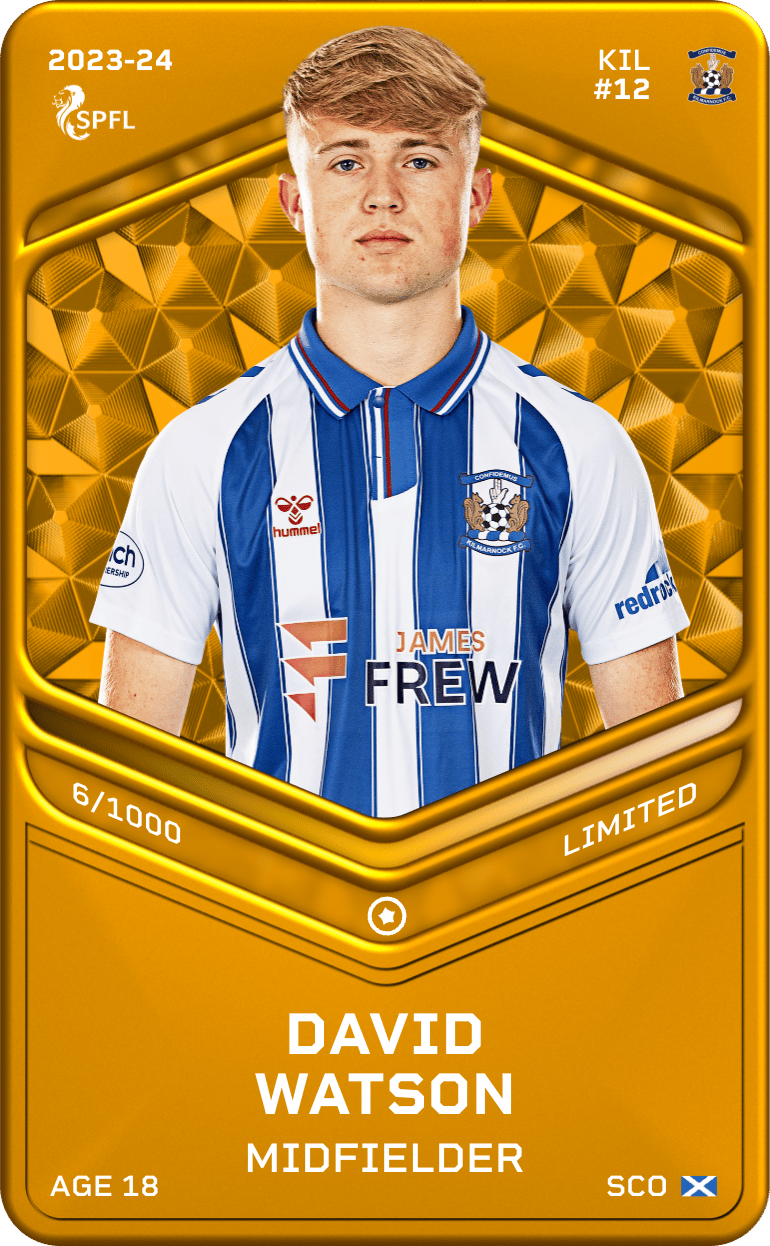 David Watson 2023-24 • Limited 6/1000