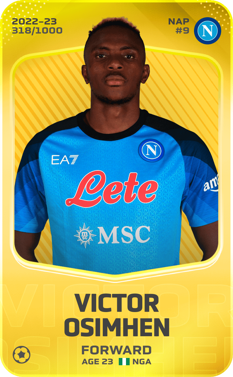 Victor Osimhen 2022-23 • Limited 318/1000