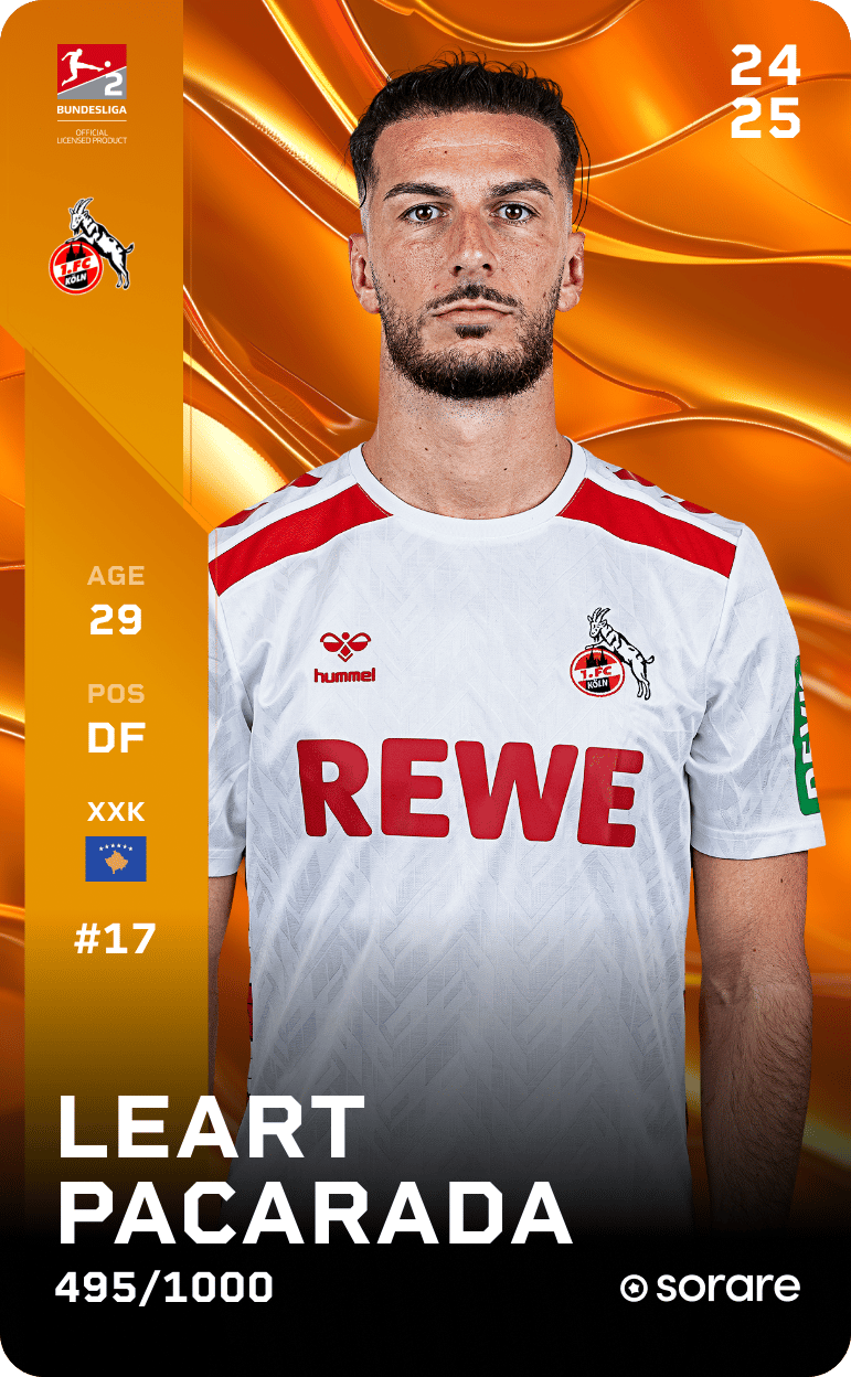 Leart Pacarada 2024-25 • Limited 495/1000