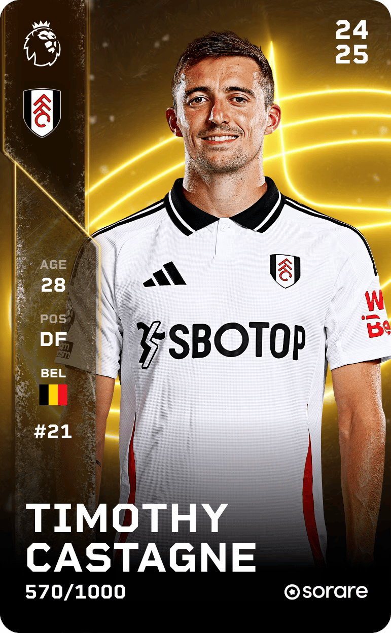 Timothy Castagne 2024-25 • Limited 570/1000