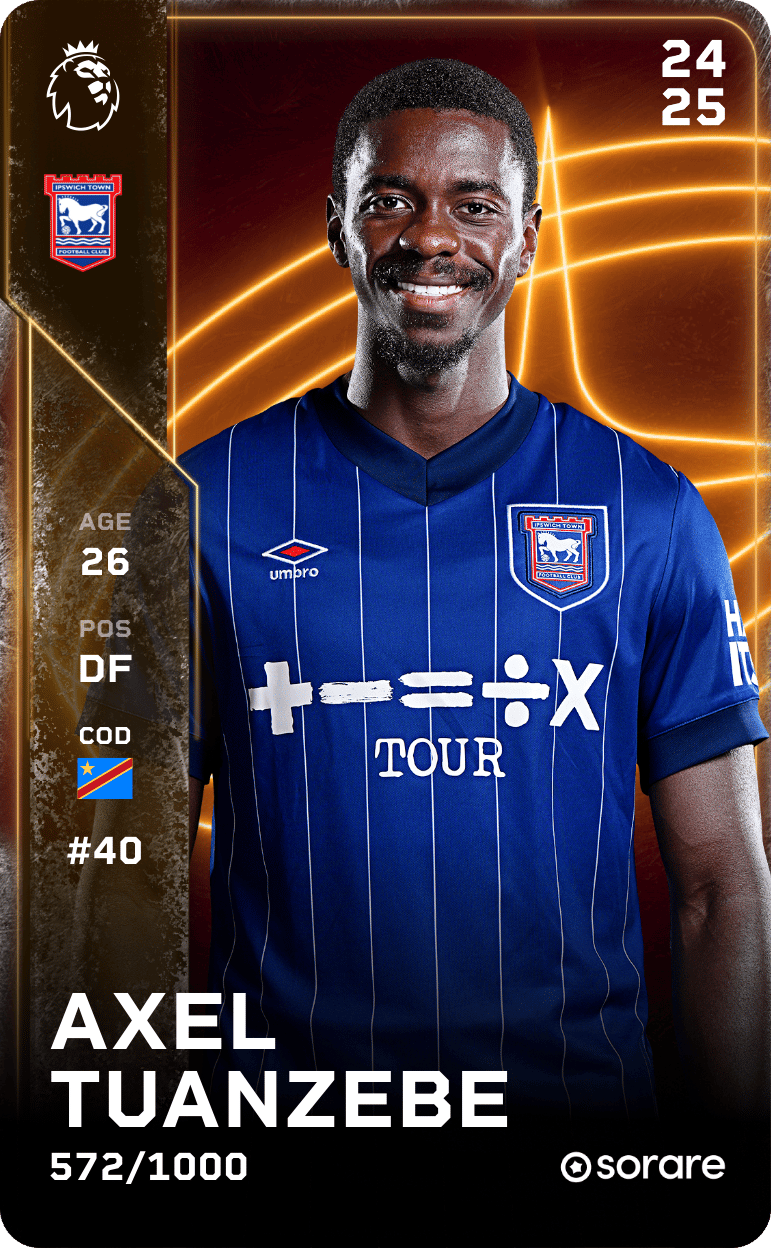 Axel Tuanzebe 2024-25 • Limited 572/1000