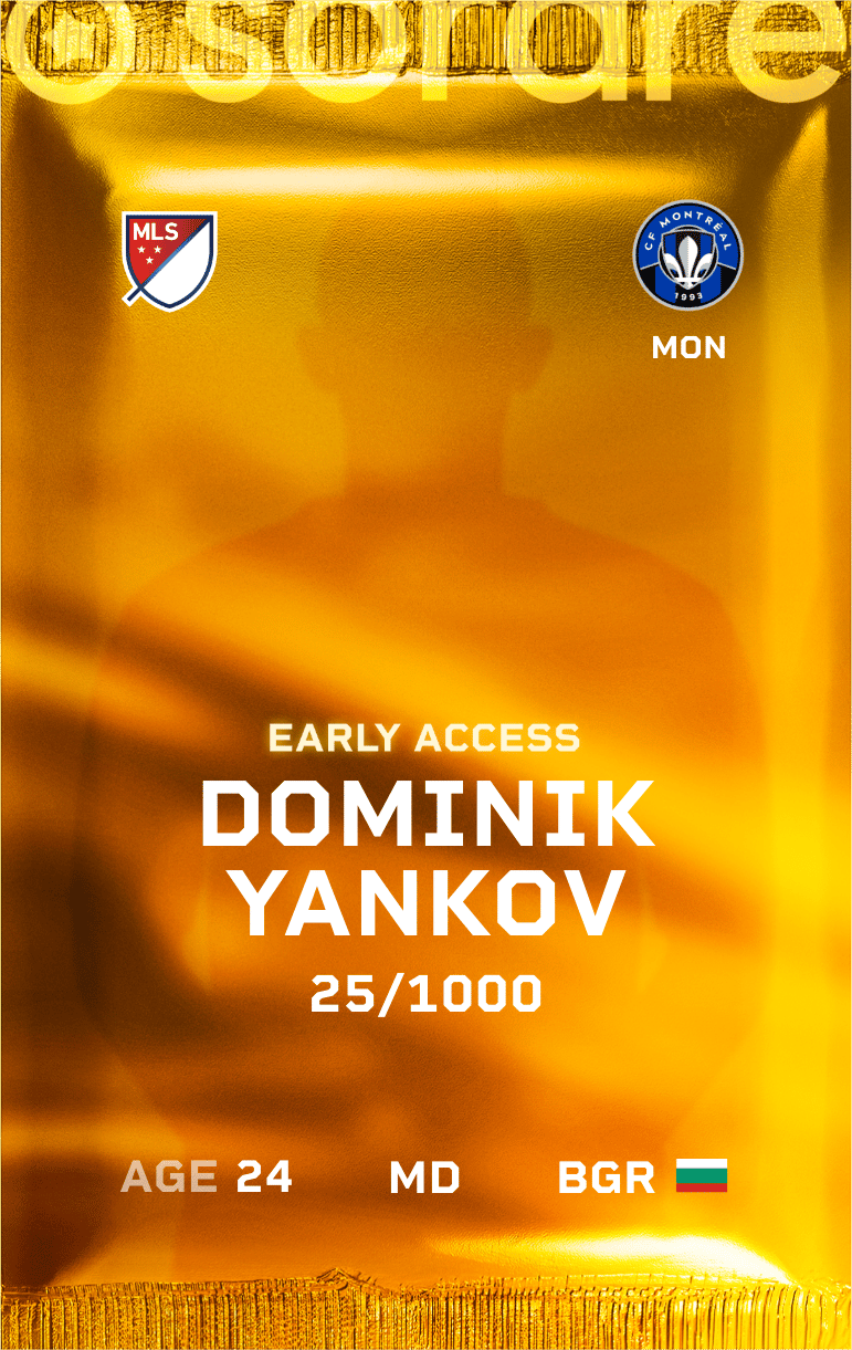 Dominik Yankov 2025-26 • Limited 25/1000