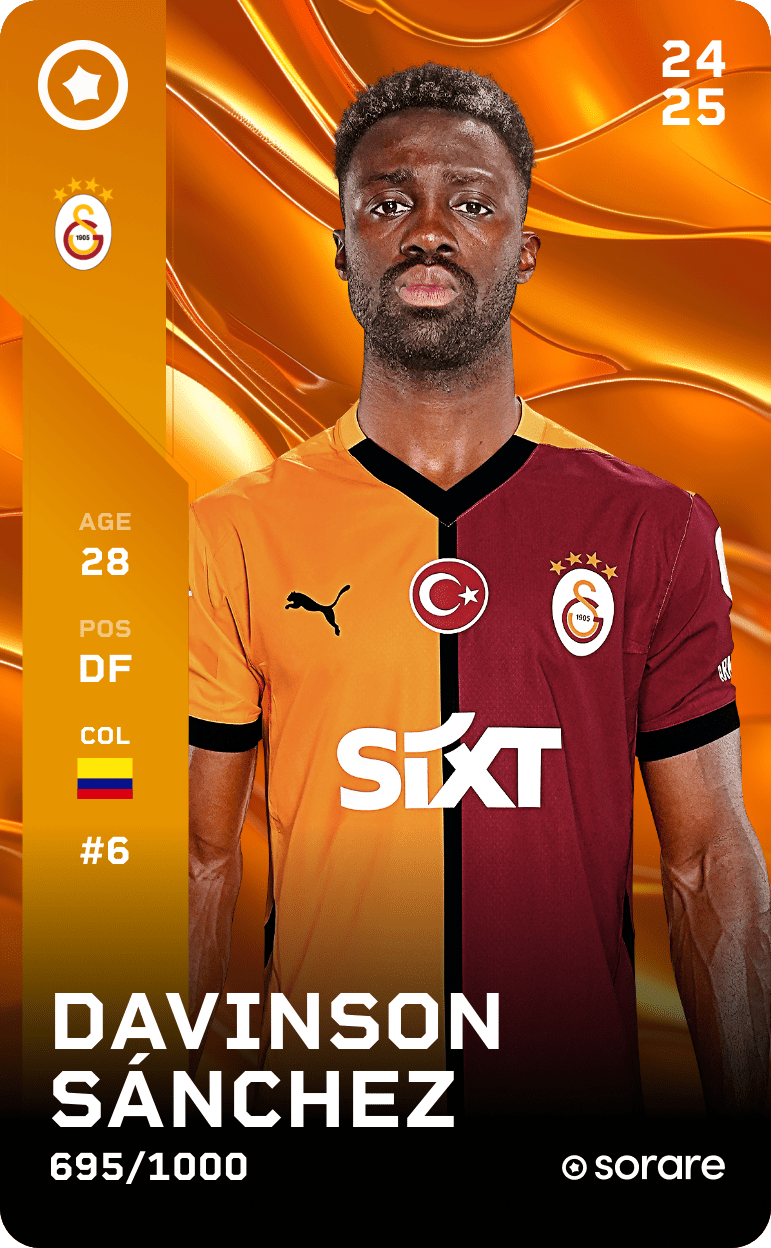 Davinson Sánchez 2024-25 • Limited 695/1000