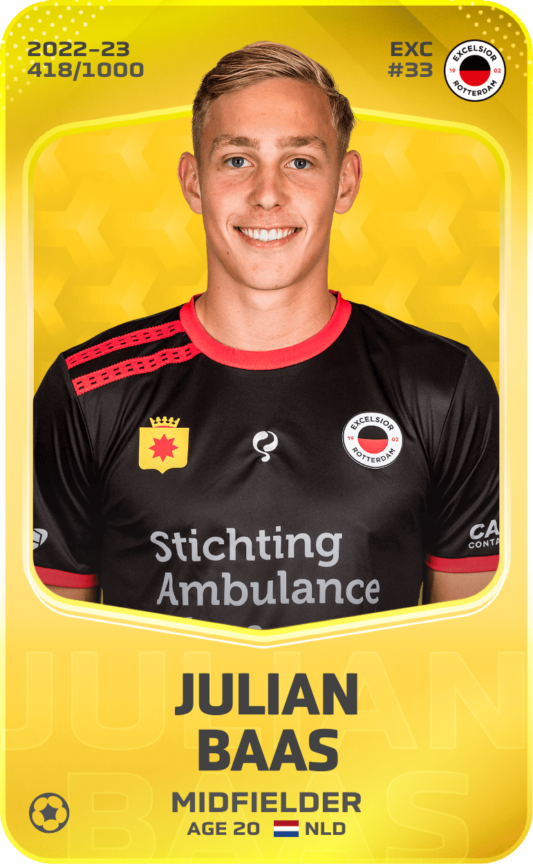 Julian Baas 2022-23 • Limited 418/1000