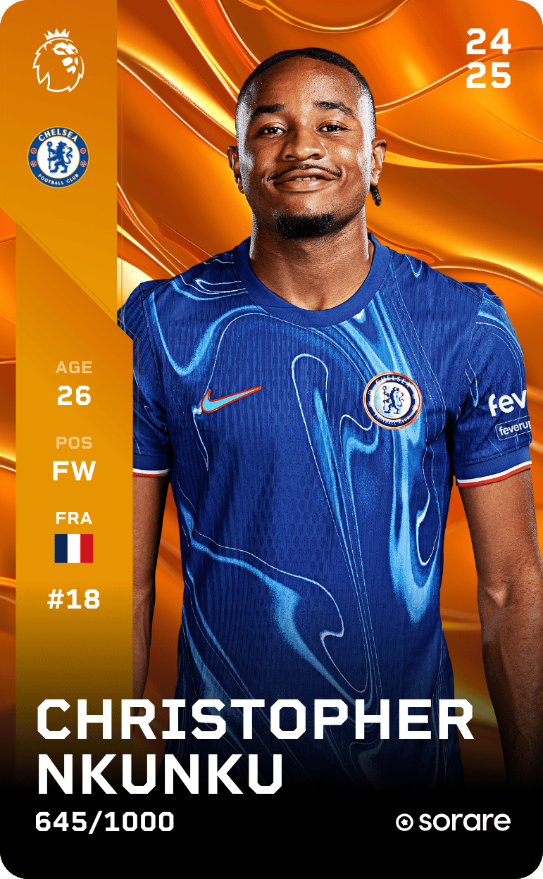 Christopher Nkunku 2024-25 • Limited 645/1000
