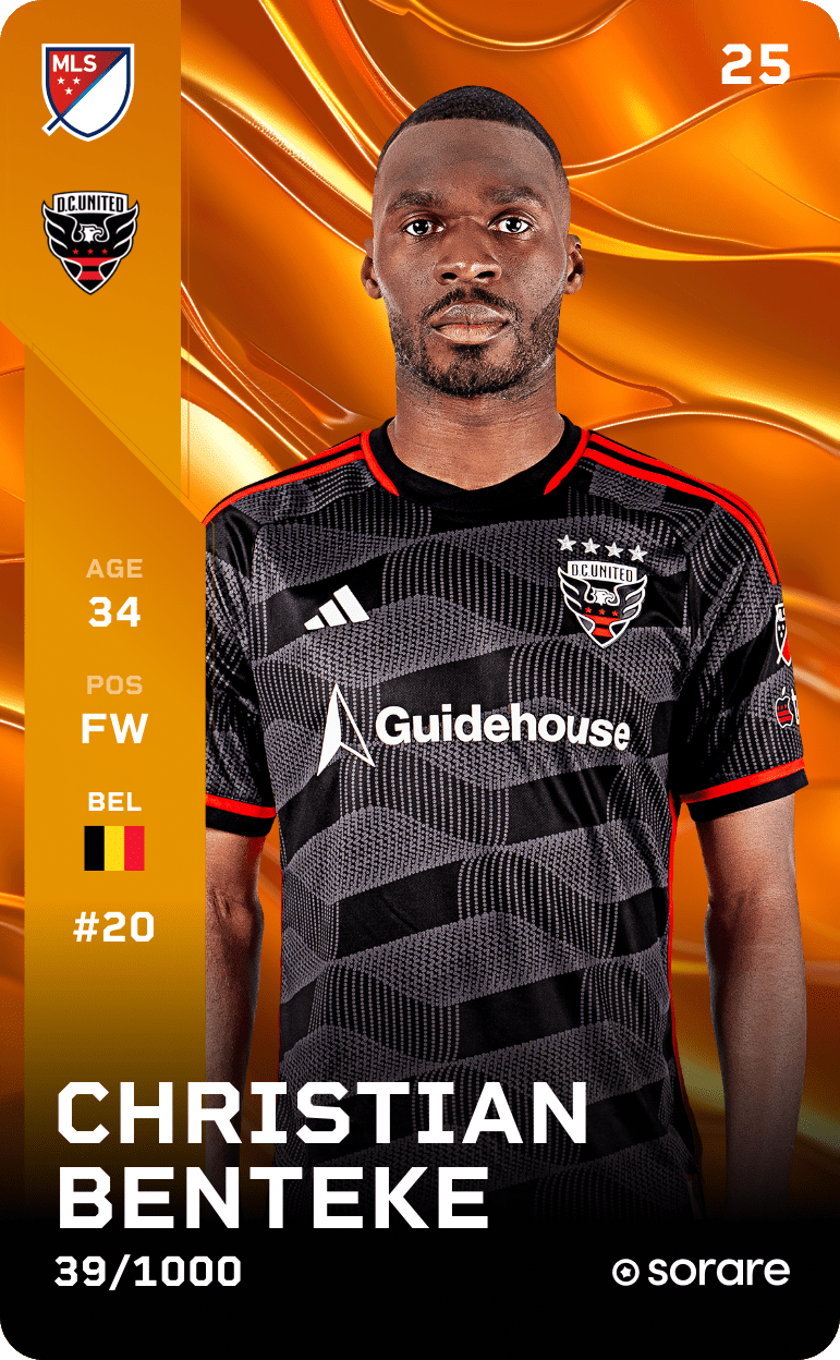 Christian Benteke 2025-26 • Limited 39/1000